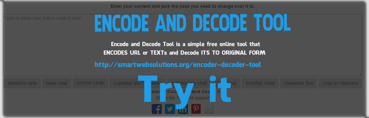 encode url javascript, decode url javascript, html decode, html encoder