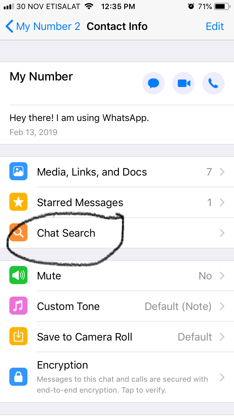 How To Search Messages From Specific Contact In WhatsApp IPhone Or IOS App