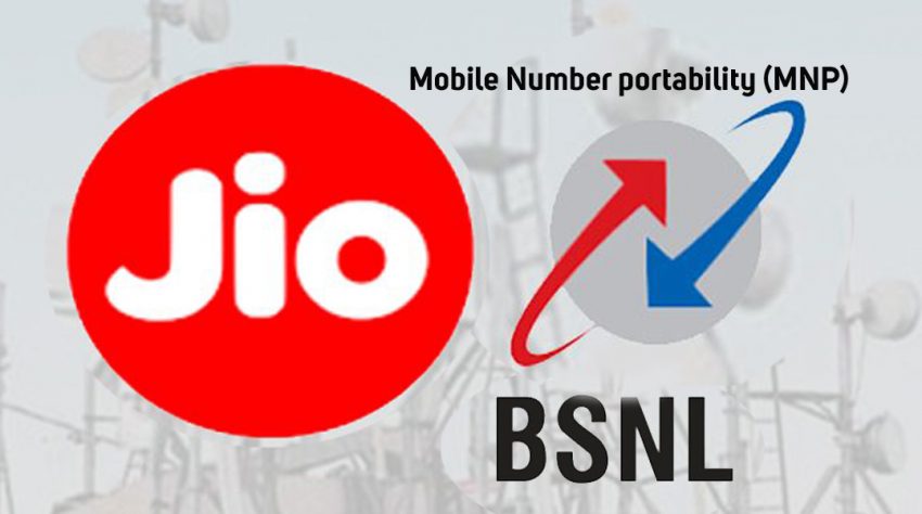 Port Jio Mobile Number into BSNL