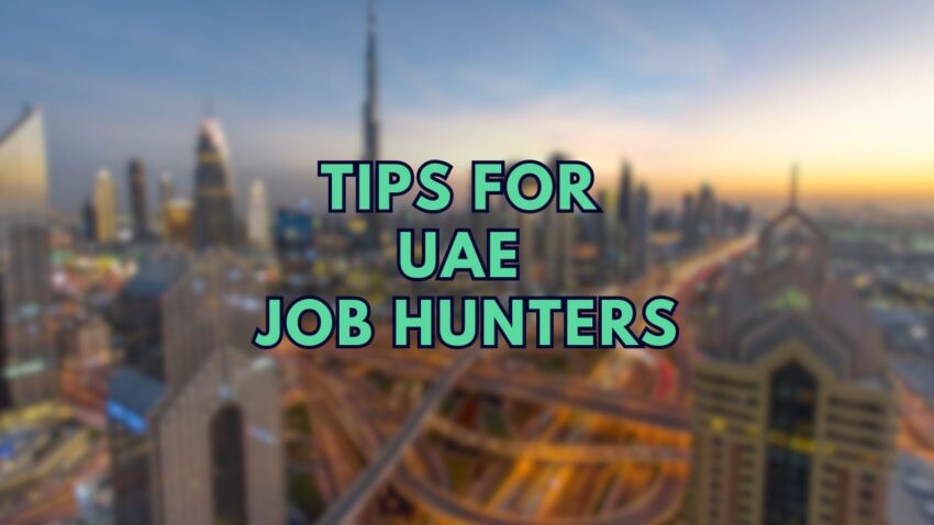 Tips for UAE Job Hunters