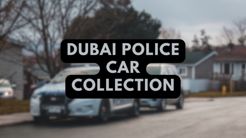 Dubai Police Car Collection